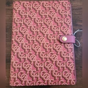 Coach Notebook Monogram Print